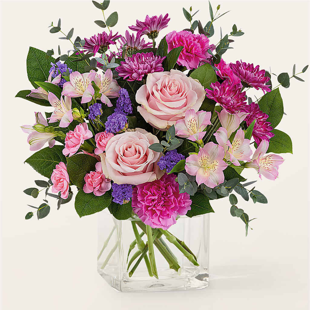 Rosy Radiance Bouquet – CONNIE'S FLORAL ARRANGEMENTS, Virginia Beach VA