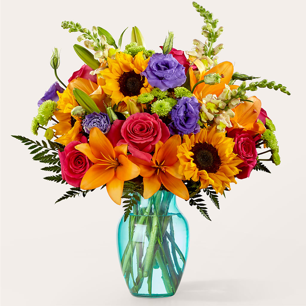 Double Rainbow Bouquet – CONNIE'S FLORAL ARRANGEMENTS, Virginia Beach VA
