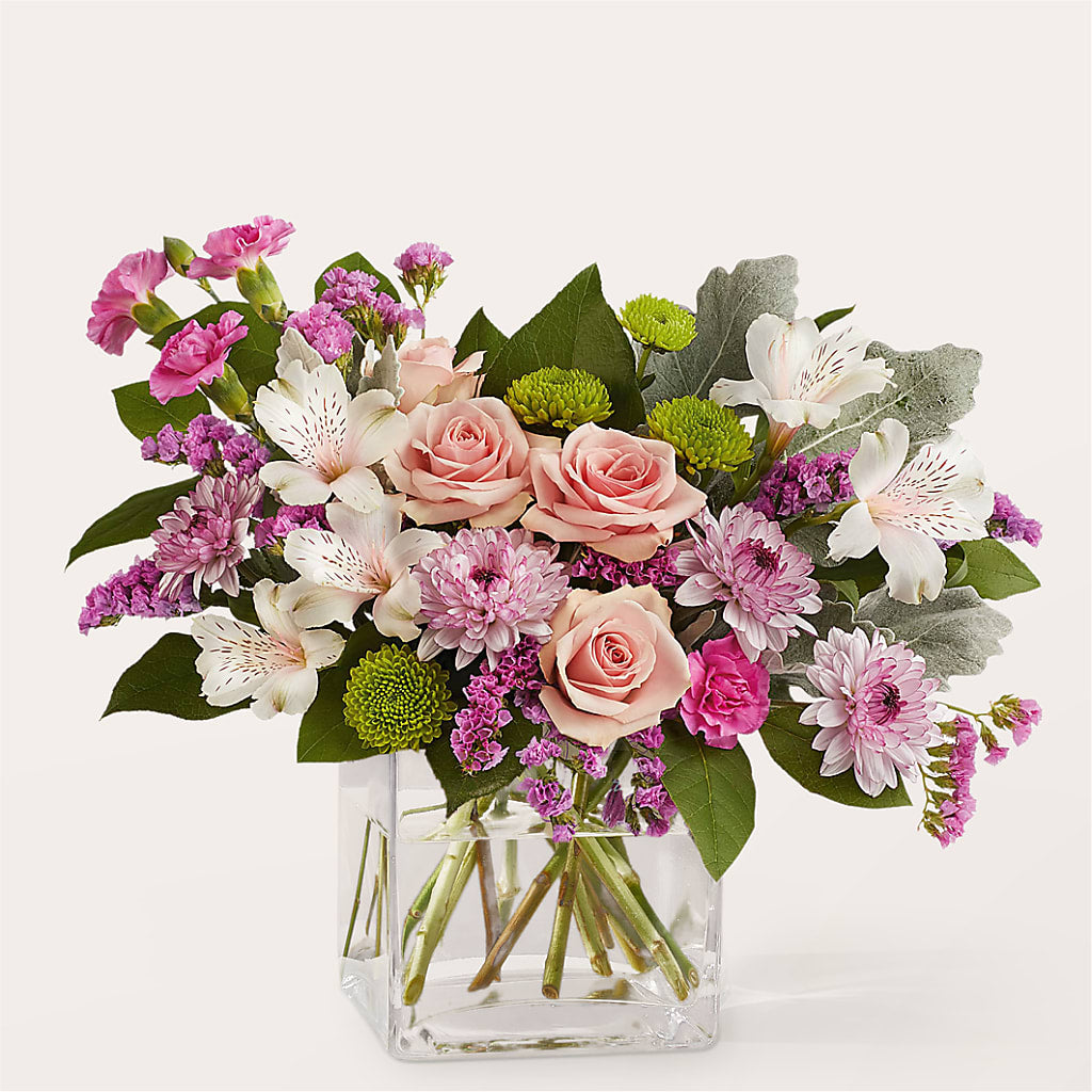 Pink Suede Bouquet – CONNIE'S FLORAL ARRANGEMENTS, Virginia Beach VA