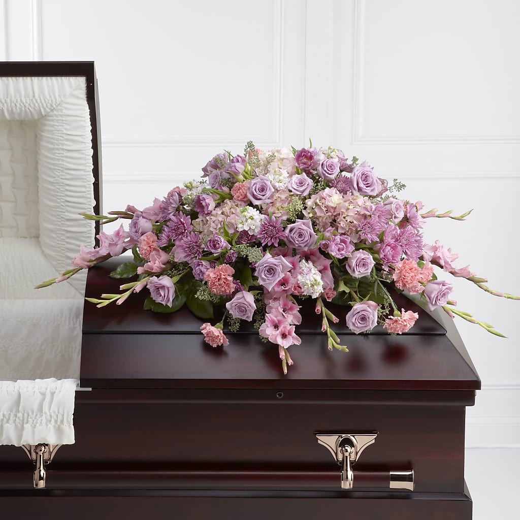 Immorata Casket Spray – CONNIE'S FLORAL ARRANGEMENTS, Virginia Beach VA