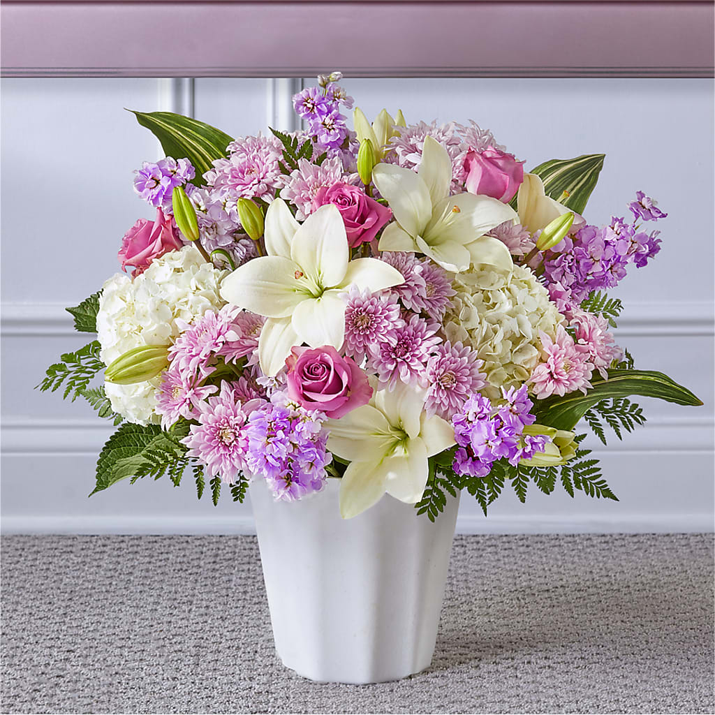 Heaven Sent Floor Basket – CONNIE'S FLORAL ARRANGEMENTS, Virginia Beach VA