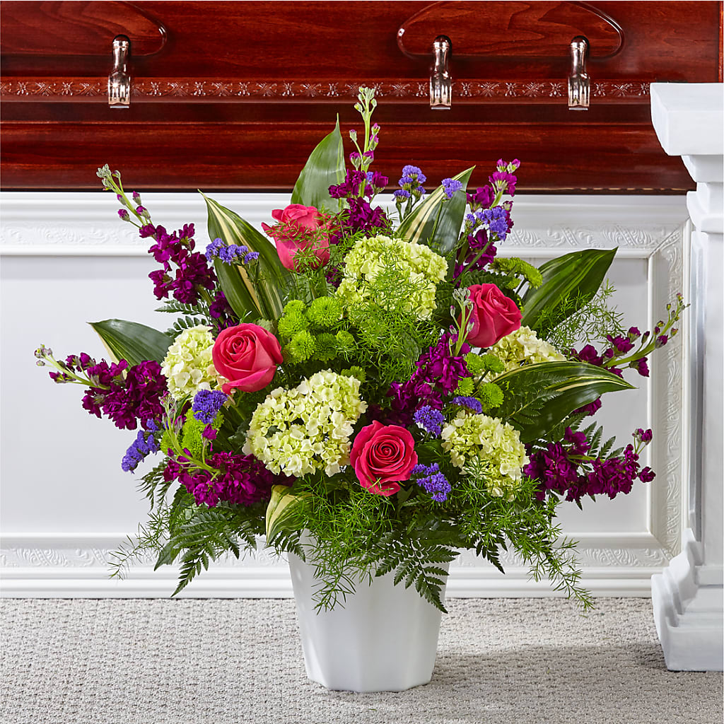 Beautiful Horizons Floor Basket – CONNIE'S FLORAL ARRANGEMENTS, Virginia Beach VA