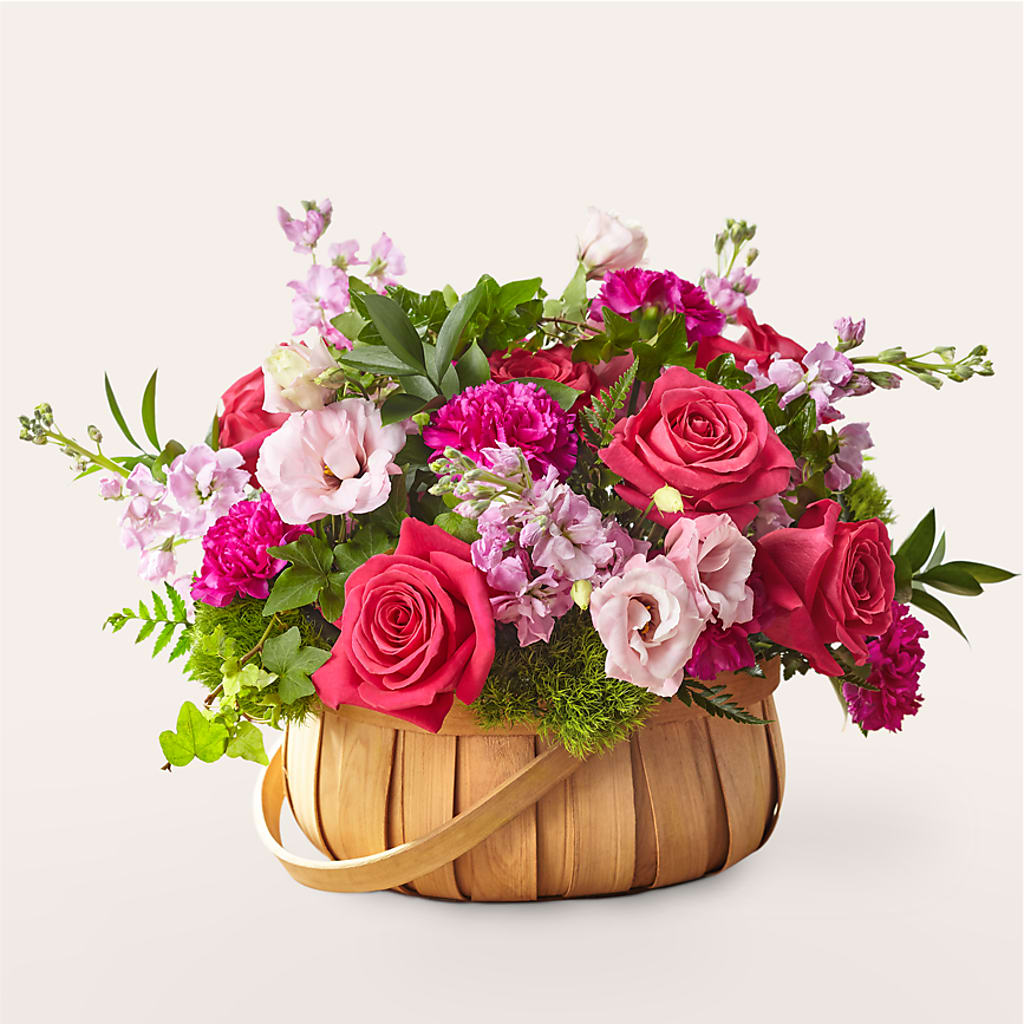 Radiance in Bloom Basket – CONNIE'S FLORAL ARRANGEMENTS, Virginia Beach VA