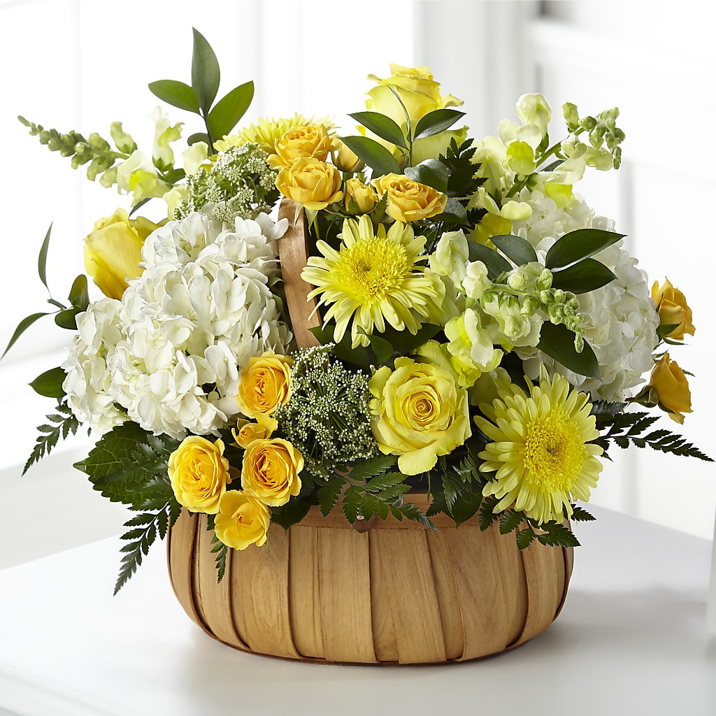 Rustic Remembrance Basket – CONNIE'S FLORAL ARRANGEMENTS, Virginia Beach VA