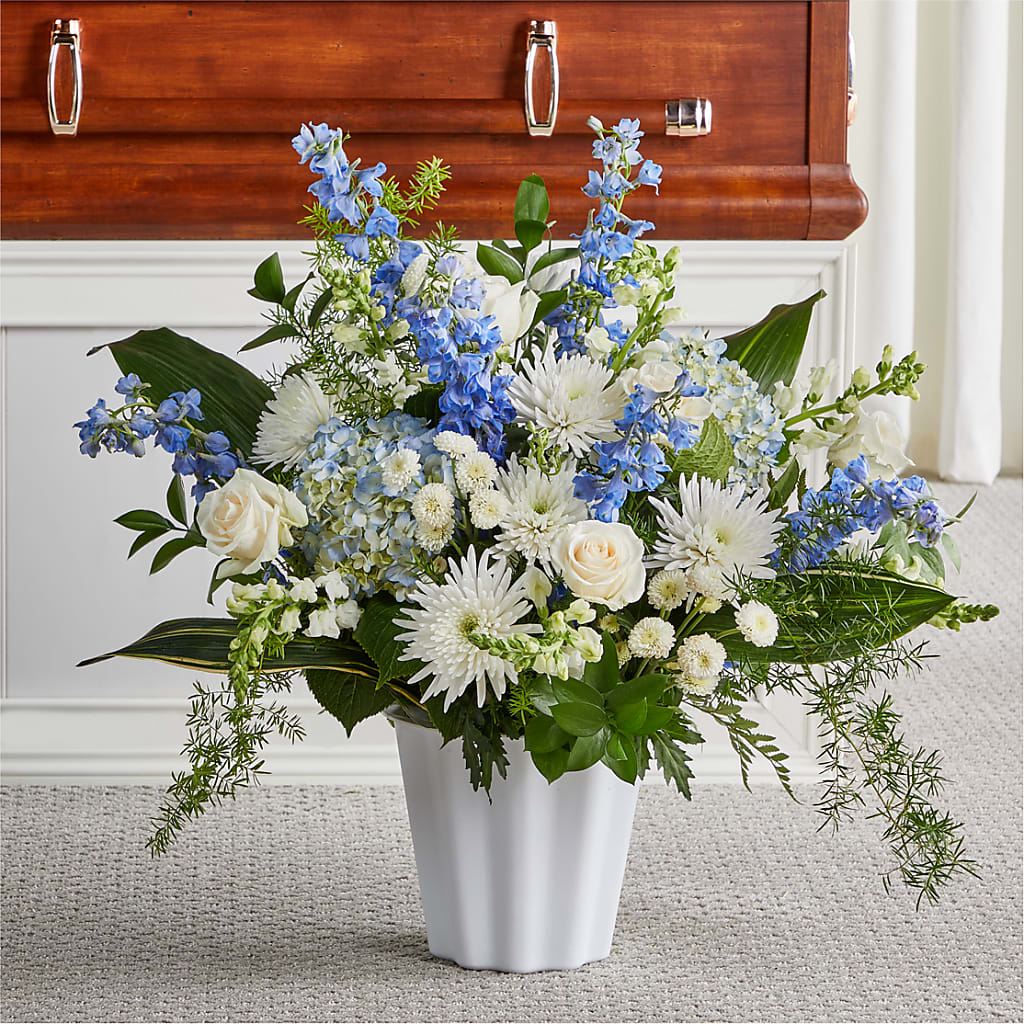 Everlasting Memories Floor Basket – CONNIE'S FLORAL ARRANGEMENTS, Virginia Beach VA