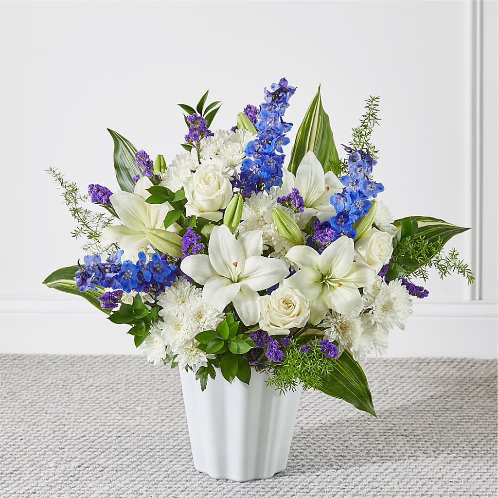 Take Comfort Floor Basket – CONNIE'S FLORAL ARRANGEMENTS, Virginia Beach VA
