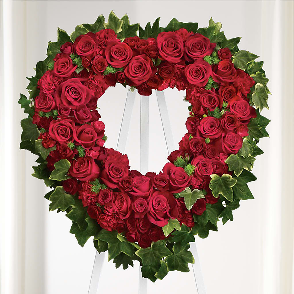 Wholehearted Standing Spray – CONNIE'S FLORAL ARRANGEMENTS, Virginia Beach VA