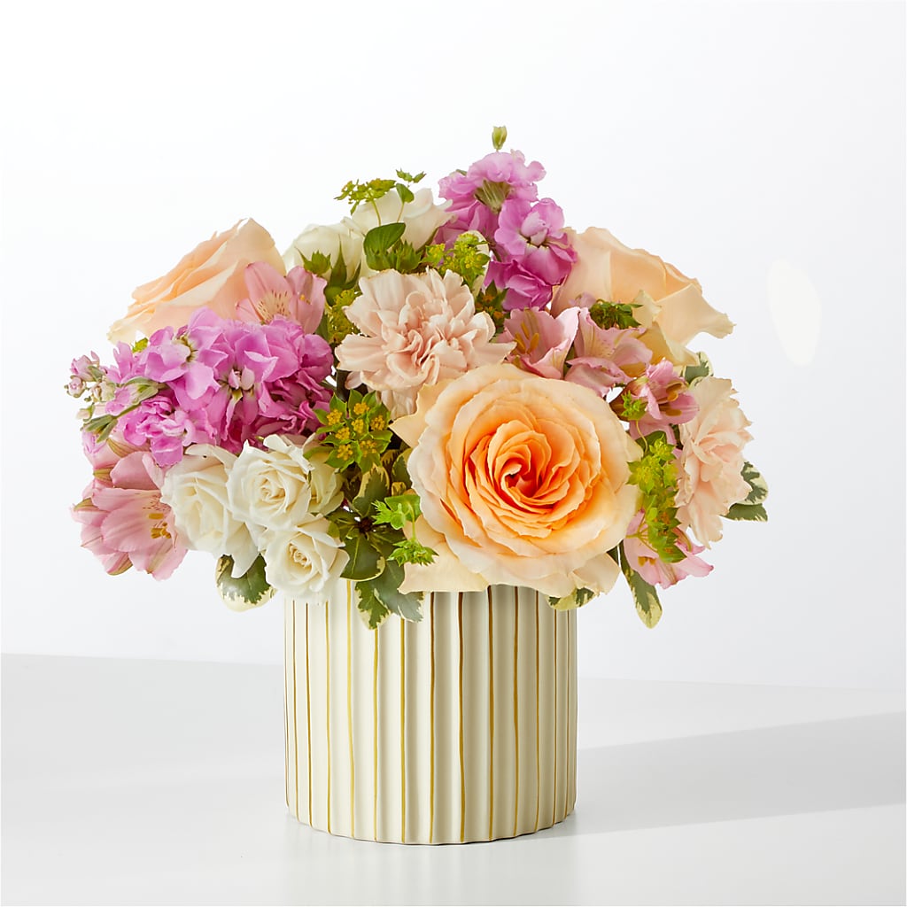 Paradise Bouquet with Ivory Vase – CONNIE'S FLORAL ARRANGEMENTS, Virginia Beach VA