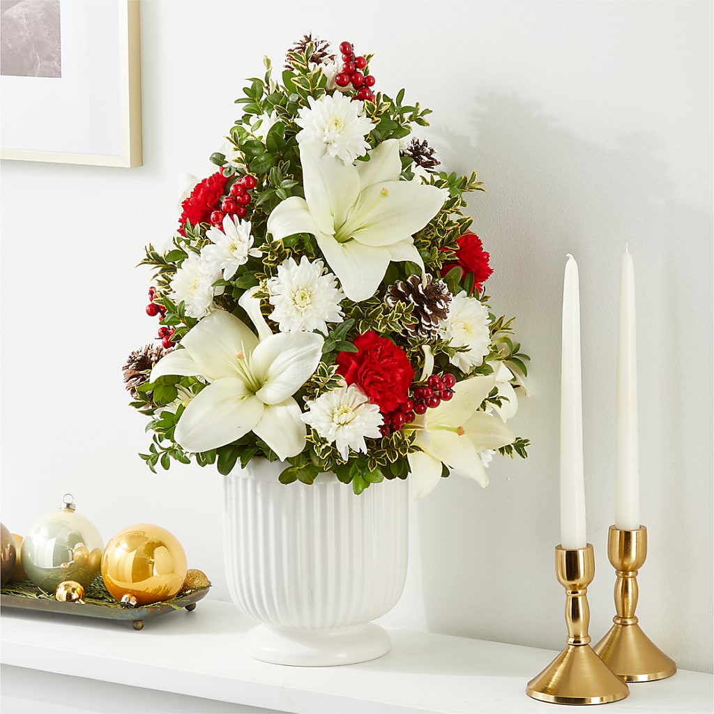 Festive Moments Tree – CONNIE'S FLORAL ARRANGEMENTS, Virginia Beach VA