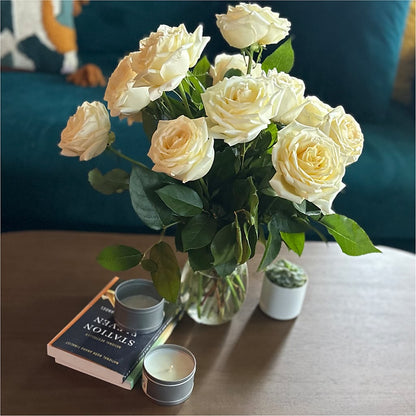 Long Stem Yellow Rose Bouquet – CONNIE'S FLORAL ARRANGEMENTS, Virginia Beach VA