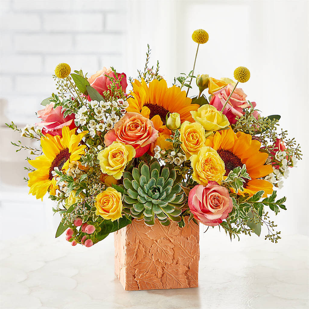 Sunflower Season Bouquet – CONNIE'S FLORAL ARRANGEMENTS, Virginia Beach VA
