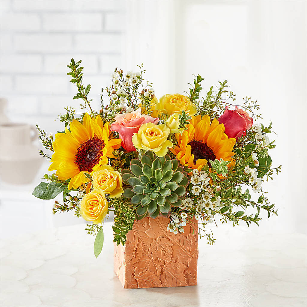Sunflower Season Bouquet – CONNIE'S FLORAL ARRANGEMENTS, Virginia Beach VA