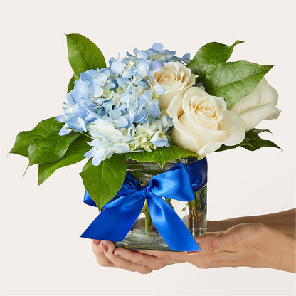 Sky Blue Delight Bouquet – CONNIE'S FLORAL ARRANGEMENTS, Virginia Beach VA
