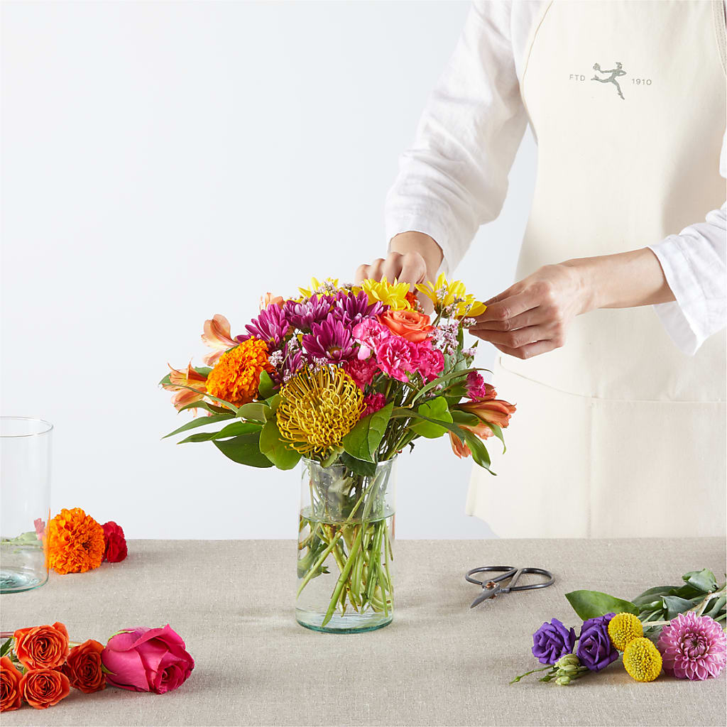 Feast of Color – A Florist Original – CONNIE'S FLORAL ARRANGEMENTS, Virginia Beach VA