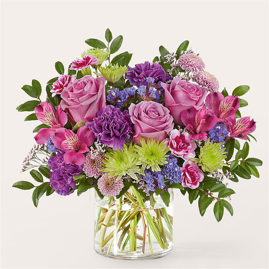 Glass Half Full Bouquet – CONNIE'S FLORAL ARRANGEMENTS, Virginia Beach VA