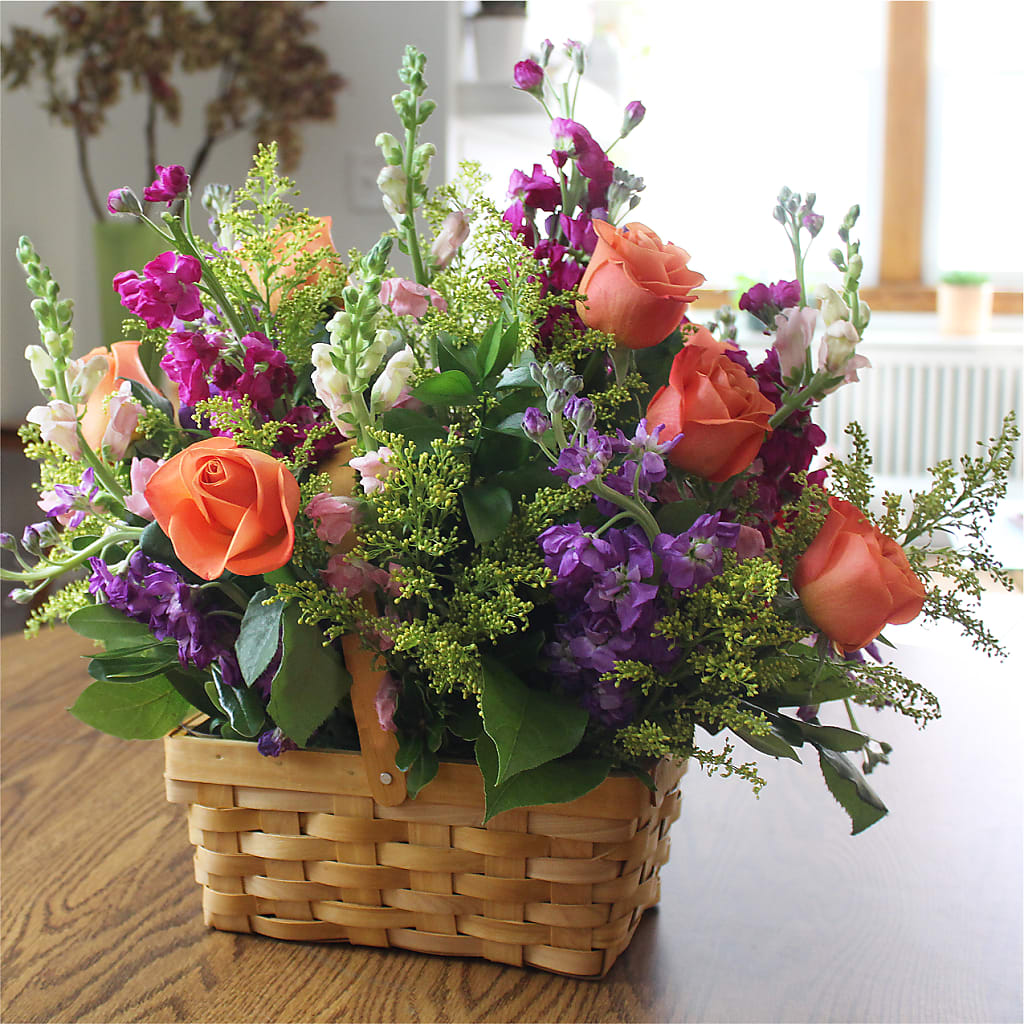 Garden of Life Basket – CONNIE'S FLORAL ARRANGEMENTS, Virginia Beach VA