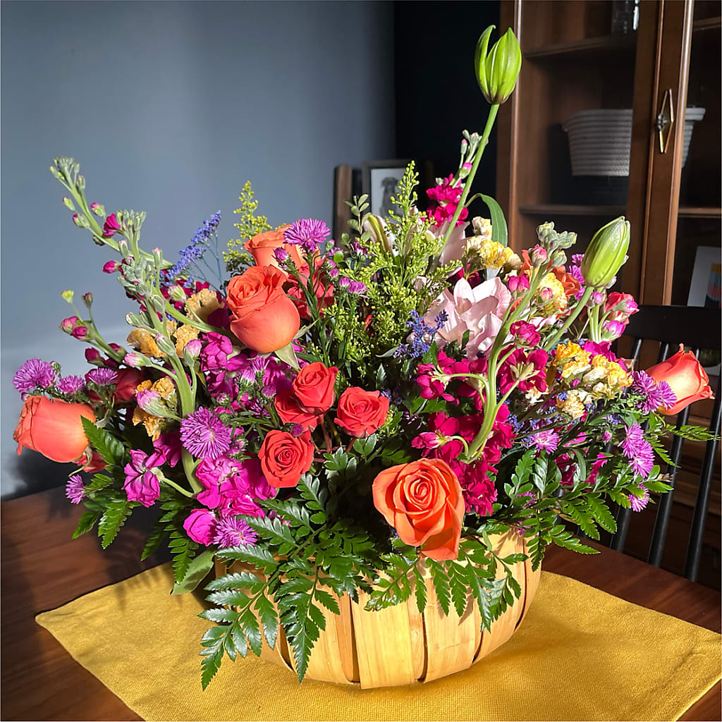 Garden of Life Basket – CONNIE'S FLORAL ARRANGEMENTS, Virginia Beach VA