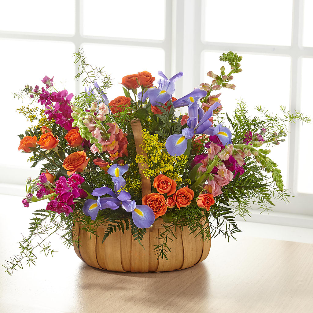 Garden of Life Basket – CONNIE'S FLORAL ARRANGEMENTS, Virginia Beach VA