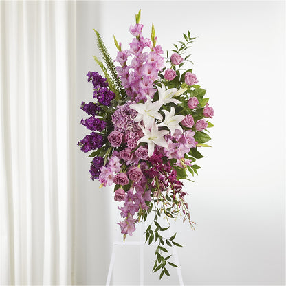 Never Alone Standing Spray – CONNIE'S FLORAL ARRANGEMENTS, Virginia Beach VA