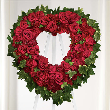 Wholehearted Standing Spray – CONNIE'S FLORAL ARRANGEMENTS, Virginia Beach VA