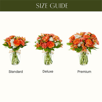 Apricot Glow Bouquet – CONNIE'S FLORAL ARRANGEMENTS, Virginia Beach VA