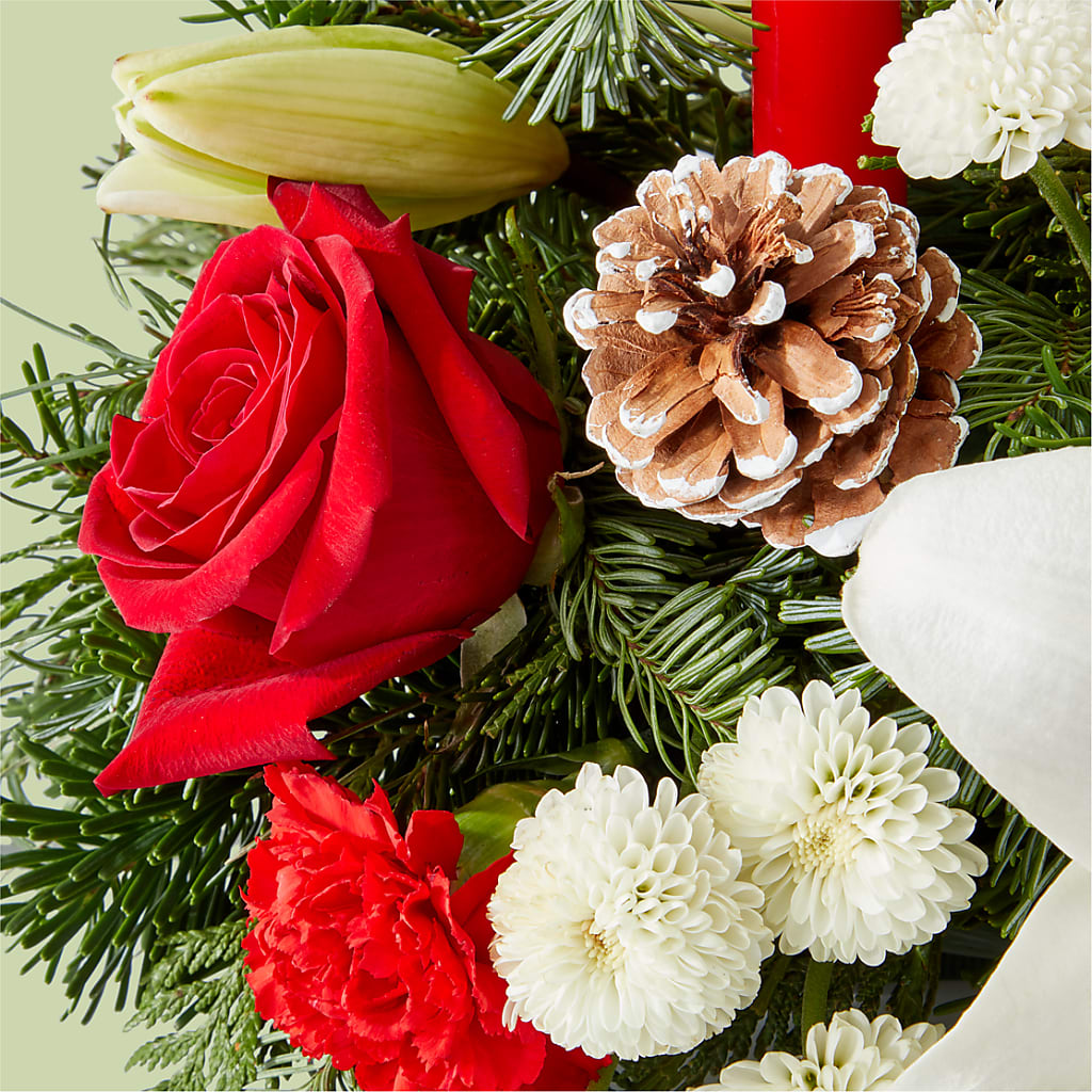 Seasonal Festivities Centerpiece – CONNIE'S FLORAL ARRANGEMENTS, Virginia Beach VA