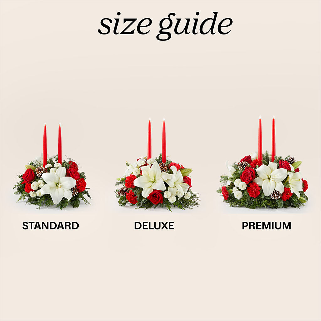 Seasonal Festivities Centerpiece – CONNIE'S FLORAL ARRANGEMENTS, Virginia Beach VA