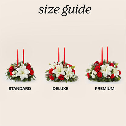 Seasonal Festivities Centerpiece – CONNIE'S FLORAL ARRANGEMENTS, Virginia Beach VA