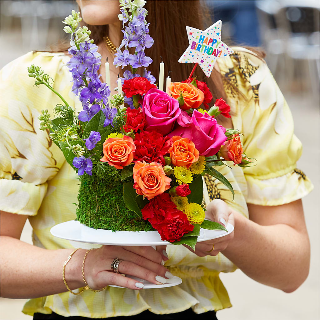 Best Year Yet Floral Cake – CONNIE'S FLORAL ARRANGEMENTS, Virginia Beach VA