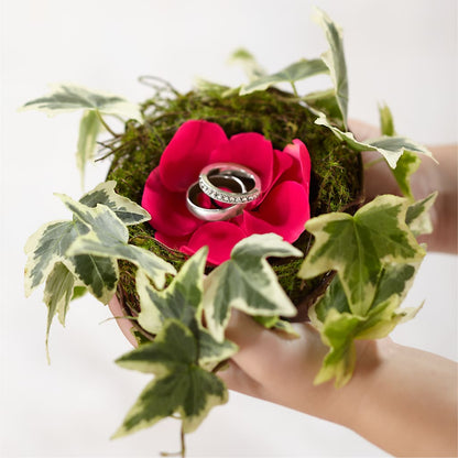Lila Rose Ring Nest – CONNIE'S FLORAL ARRANGEMENTS, Virginia Beach VA